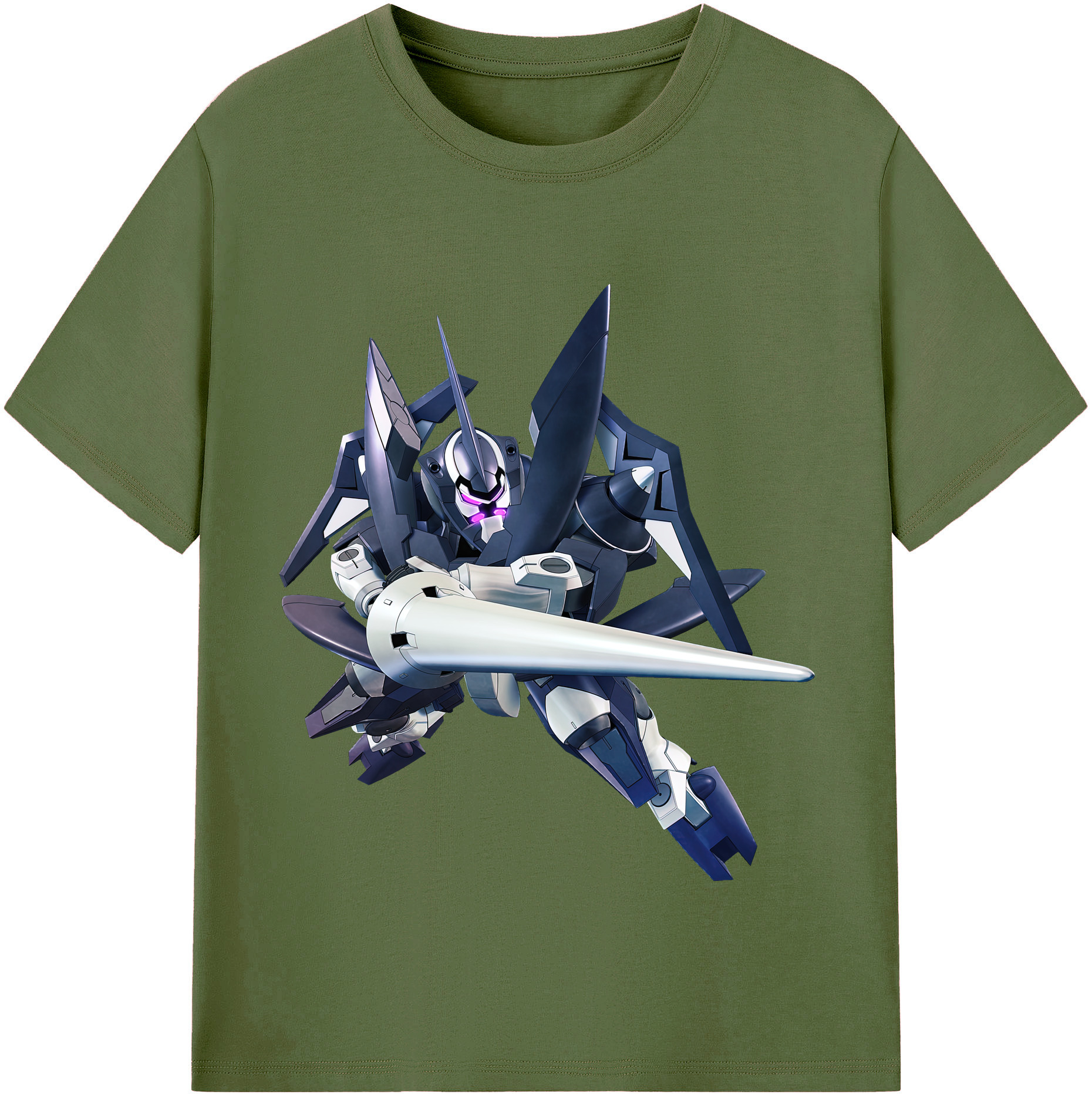 （画像用） 機動戦士ガンダム Mobile Suit Gundam 綿100％半袖Tシャツ（フロントプリント）